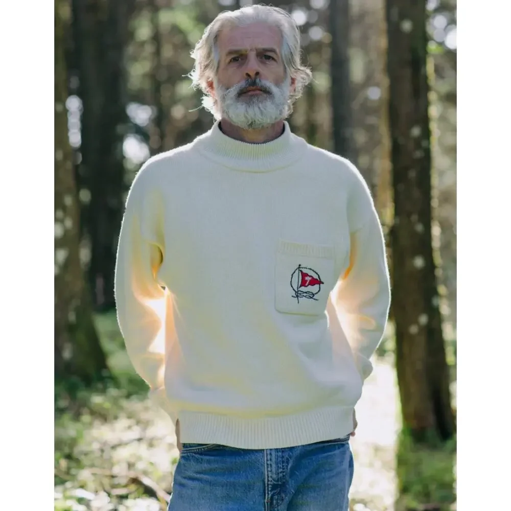 Tombolo Mariner Sweater in Beige - Picture 8 of 12